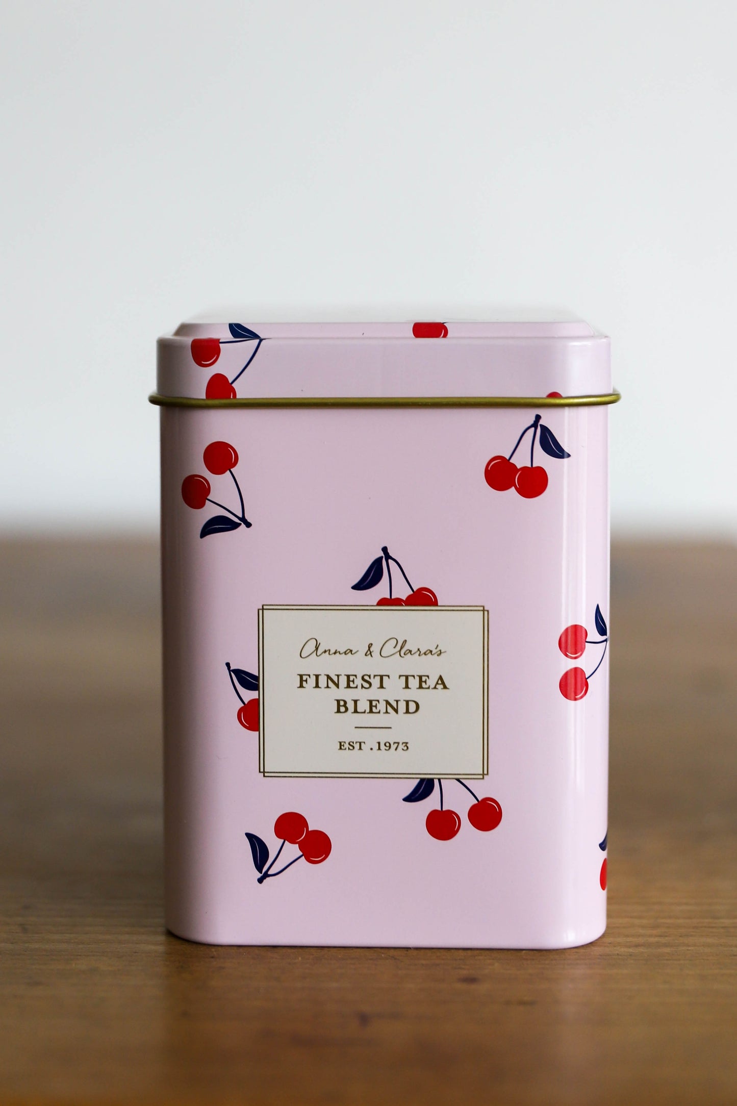 Boite à thé rose