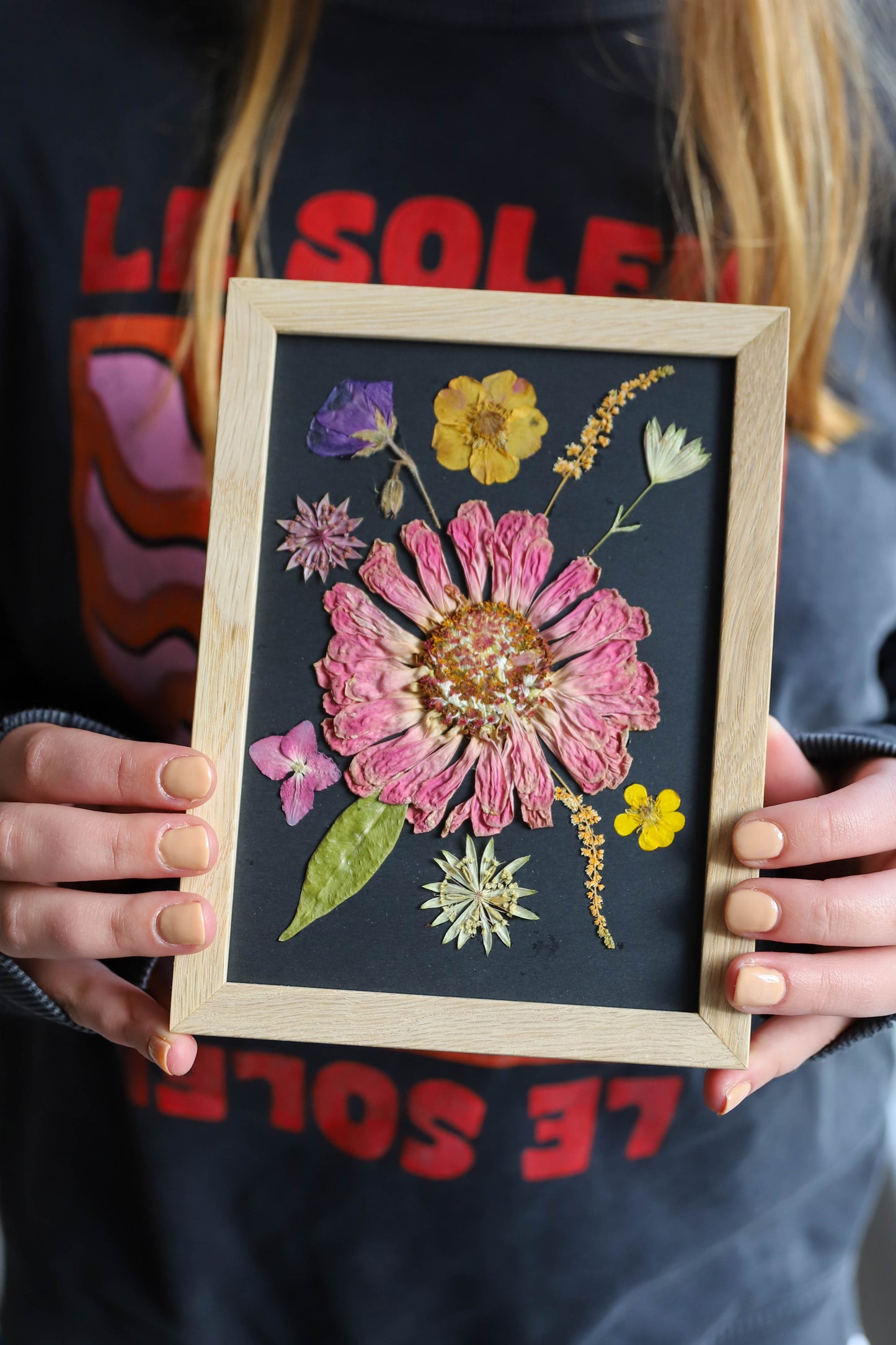 Cadre de fleurs pressées (plusieurs modèles)
