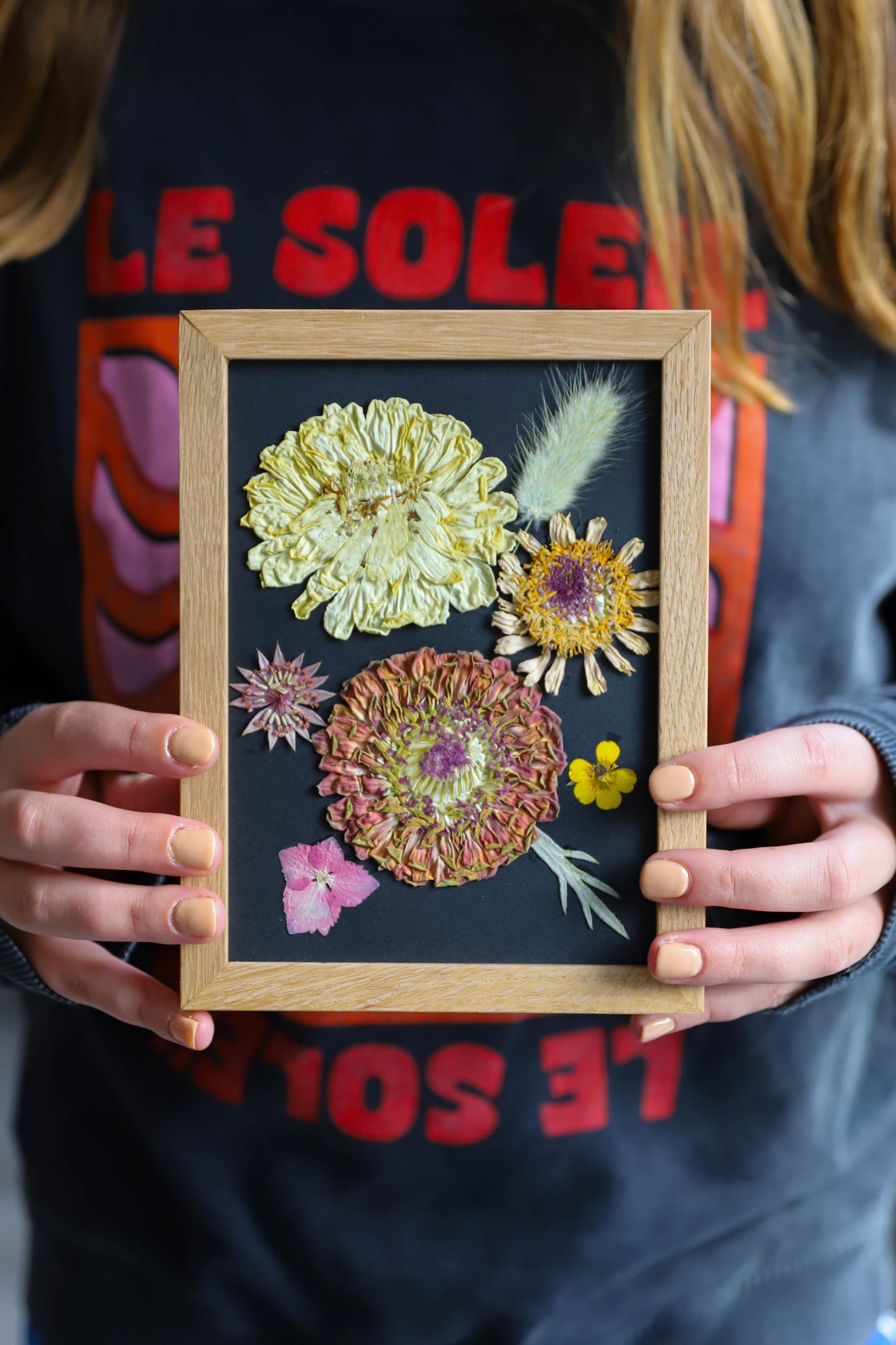 Cadre de fleurs pressées (plusieurs modèles)