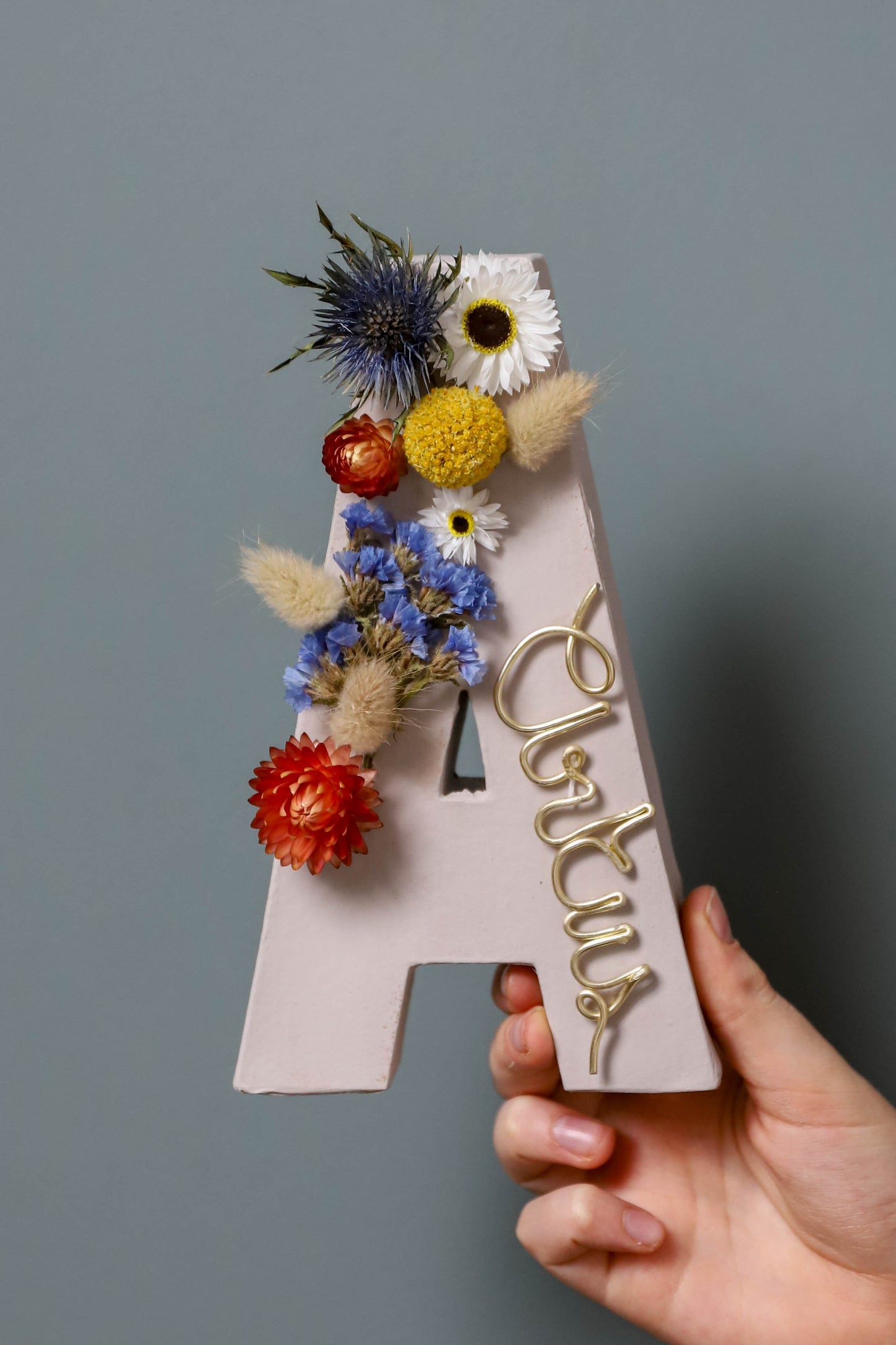 Lettres fleuries