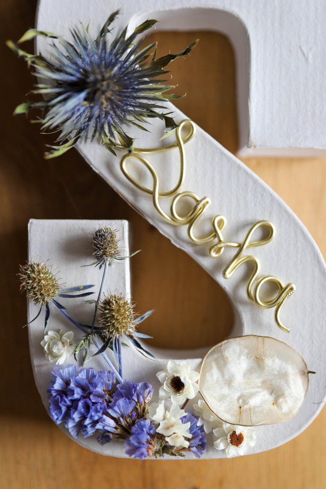 Les lettres fleuries