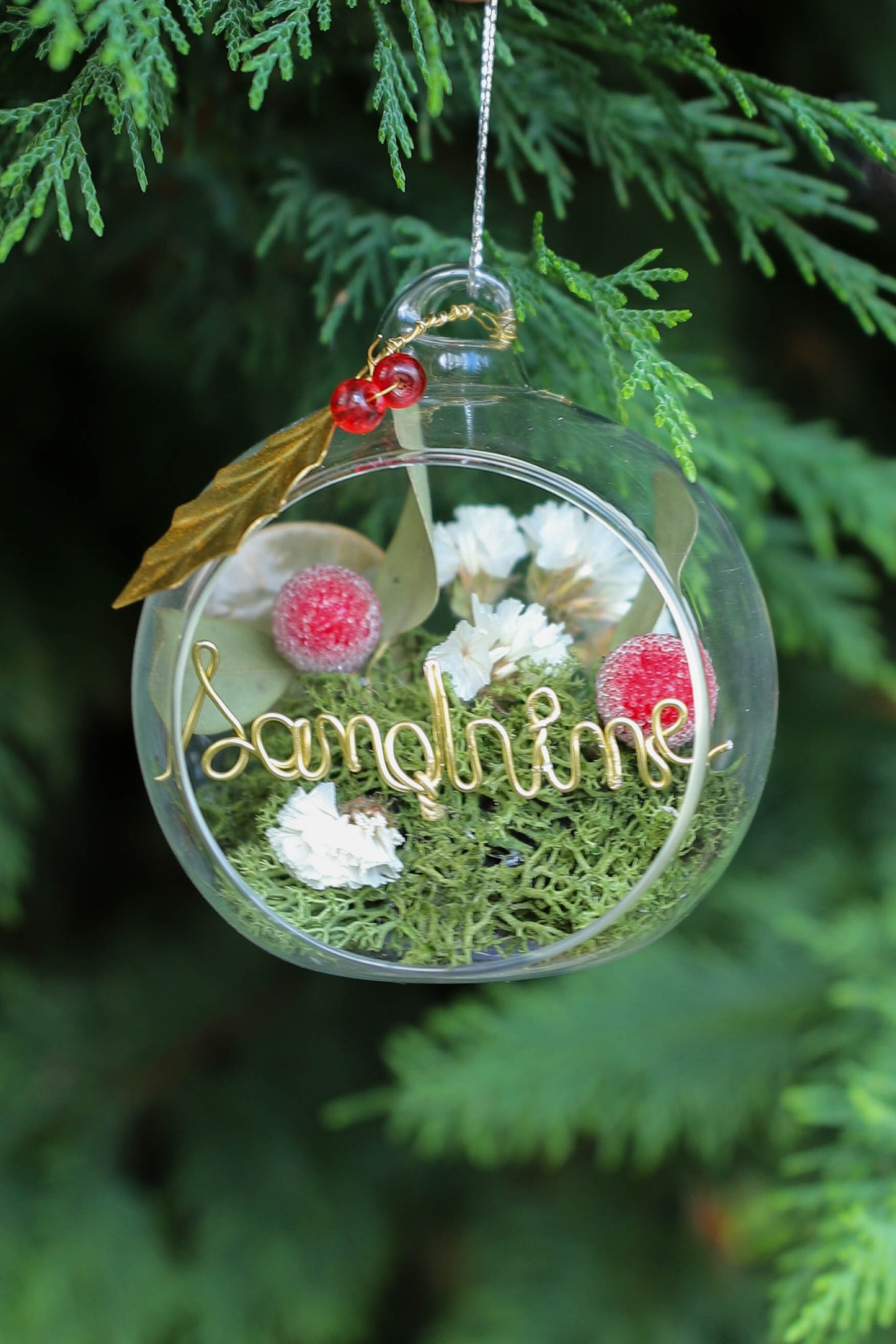 Boules de Noël personnalisées