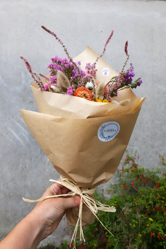 Bouquet de fleurs séchées