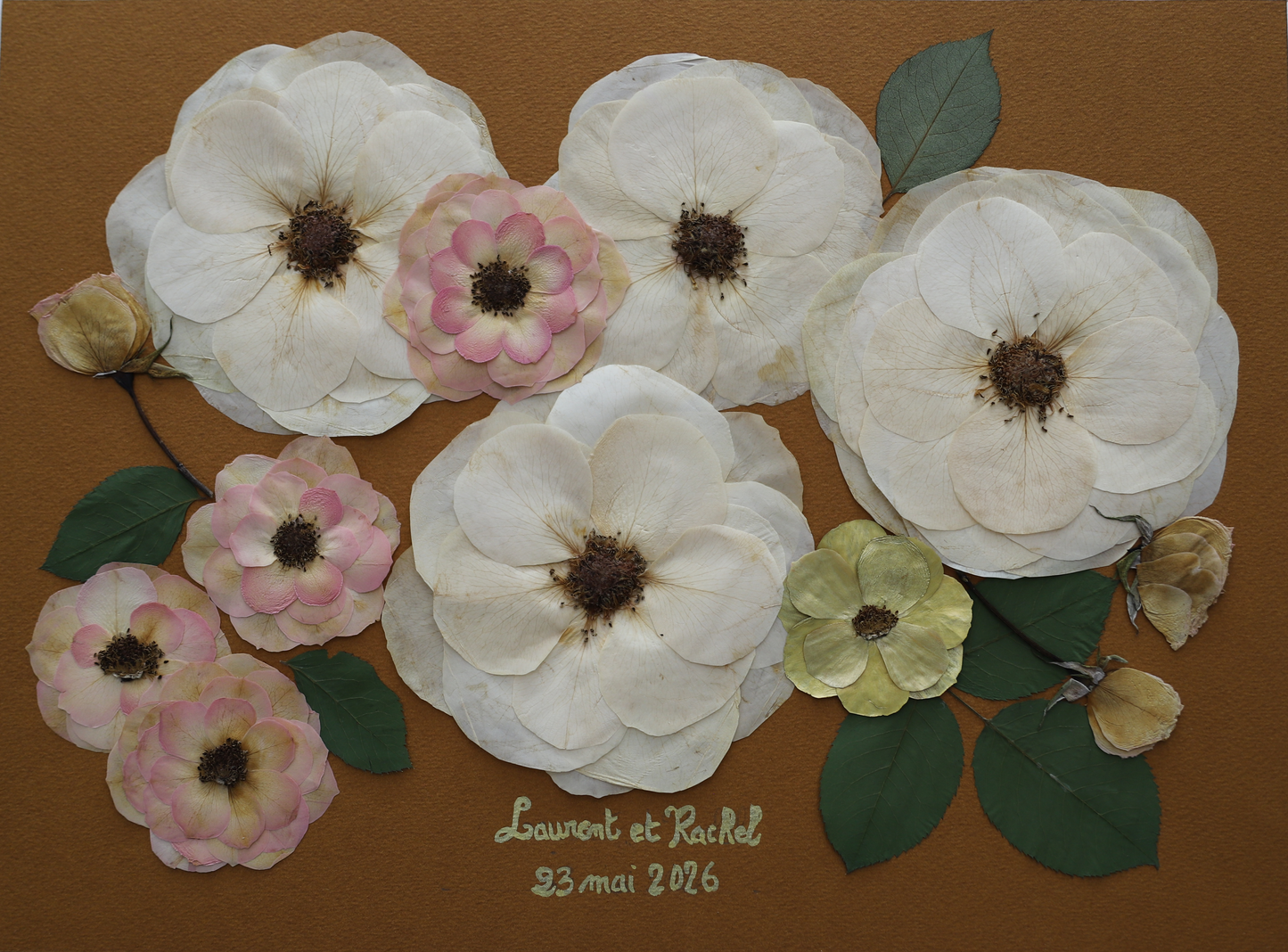 Votre bouquet de mariée sous cadre