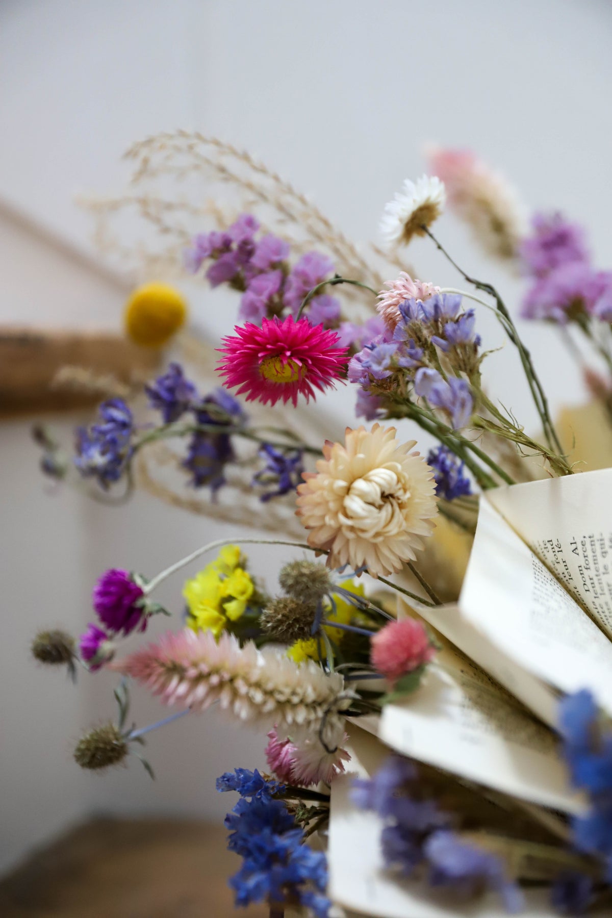 Livre fleuri
