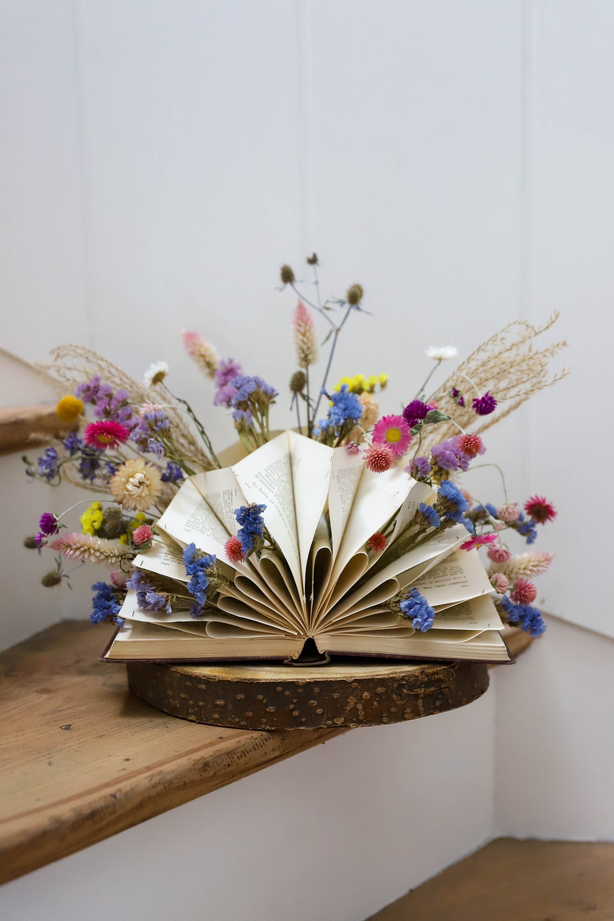 Livre fleuri